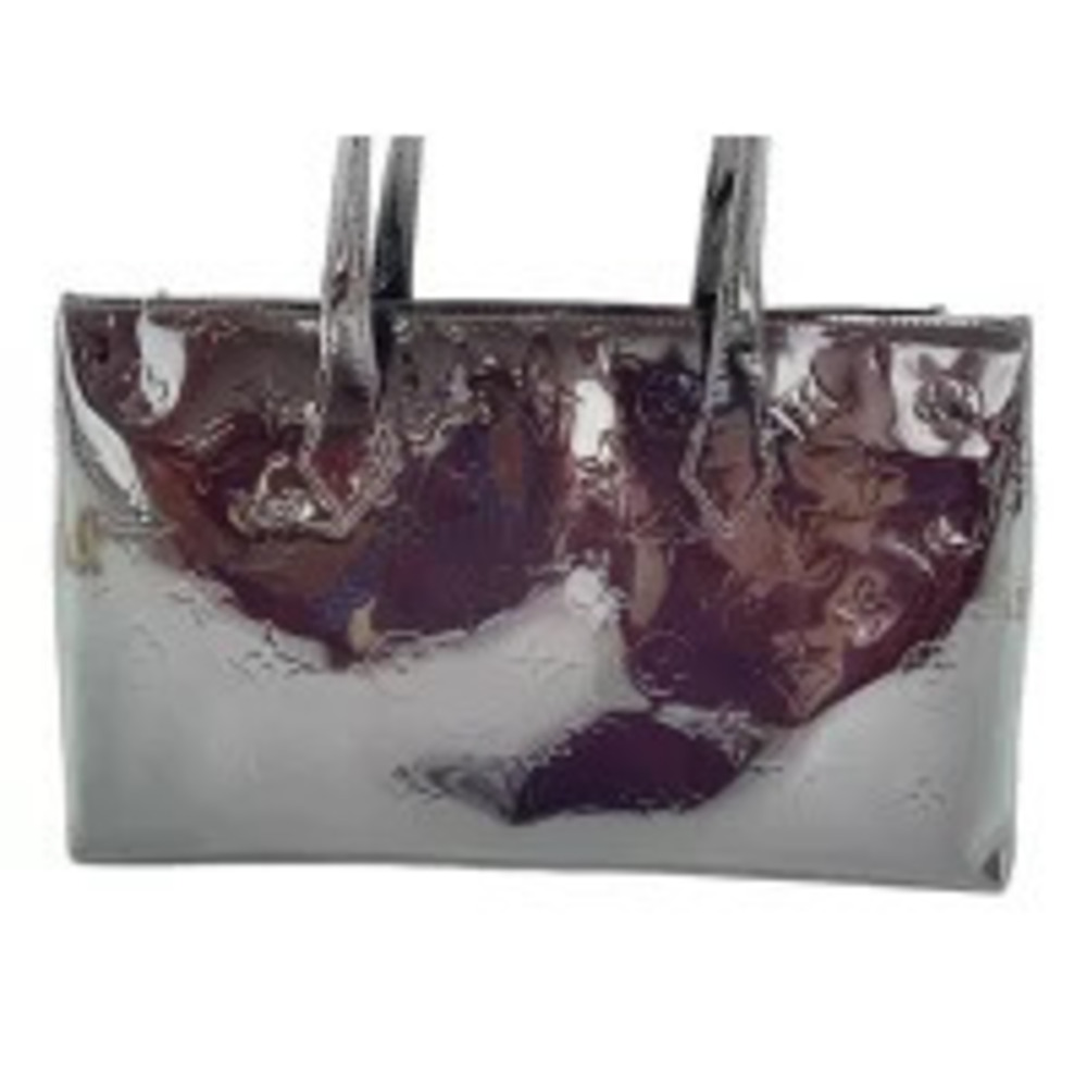 Louis Vuitton Wilshire Handbag Vernis Brown